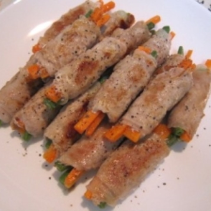 少ない食材で作れる 豚ロース薄切りの肉巻きソテー レシピ 作り方 By Ru 楽天レシピ 少ない食材で作れる 豚ロース薄切りの肉巻きソテー レシピ 作り方 By Ru 楽天レシピ